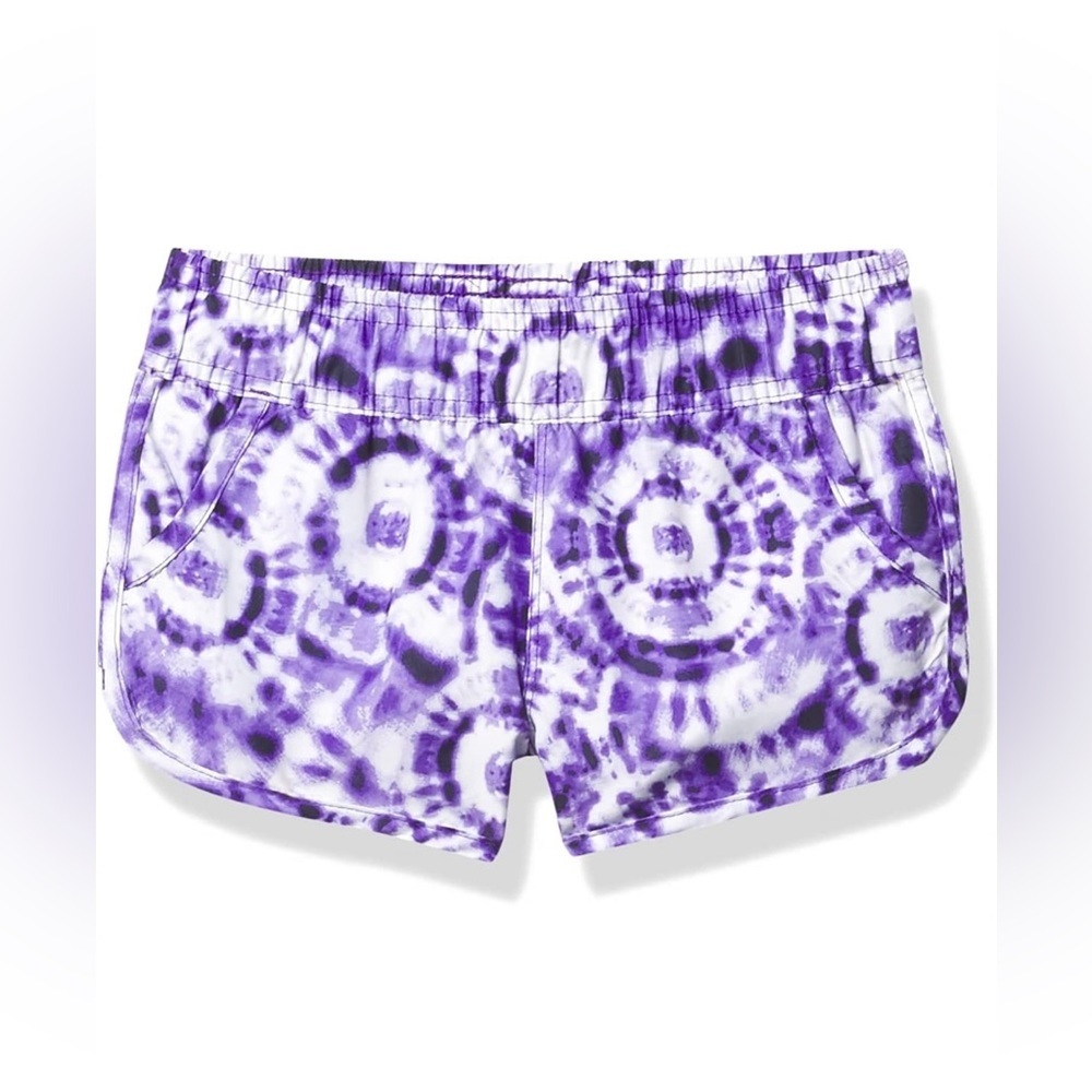 Kanu Surf Girls sandy upf 50 +Quick Dry beach boardshort blue size Large 12/14